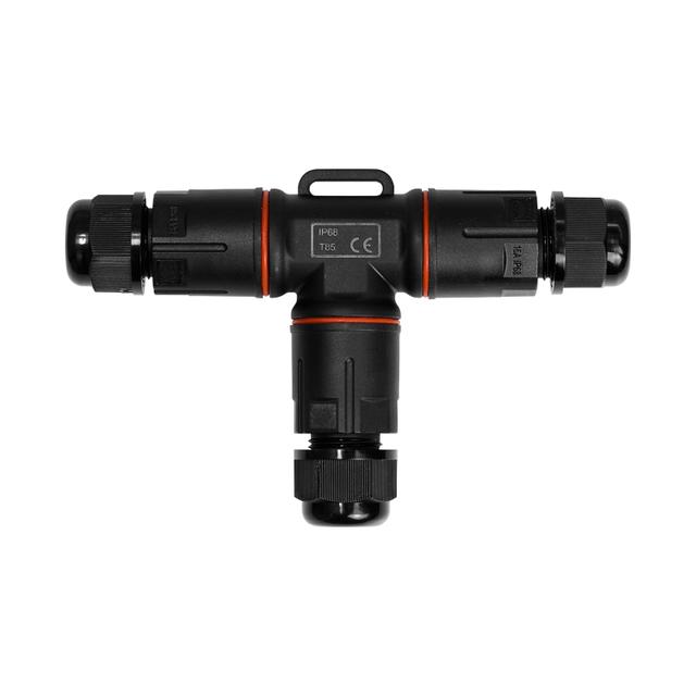 SZPN 293X-3T złączka kablowa 3x1,5 trójnik czarna 39.2933 OPATÓWEK