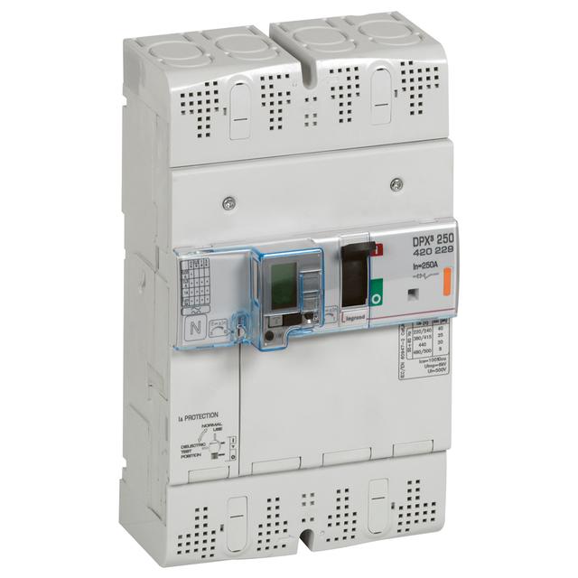 Wyłącznik DPX3 250 Z Zab. R-Pr. 4P 250A 25Ka 420229 LEGRAND