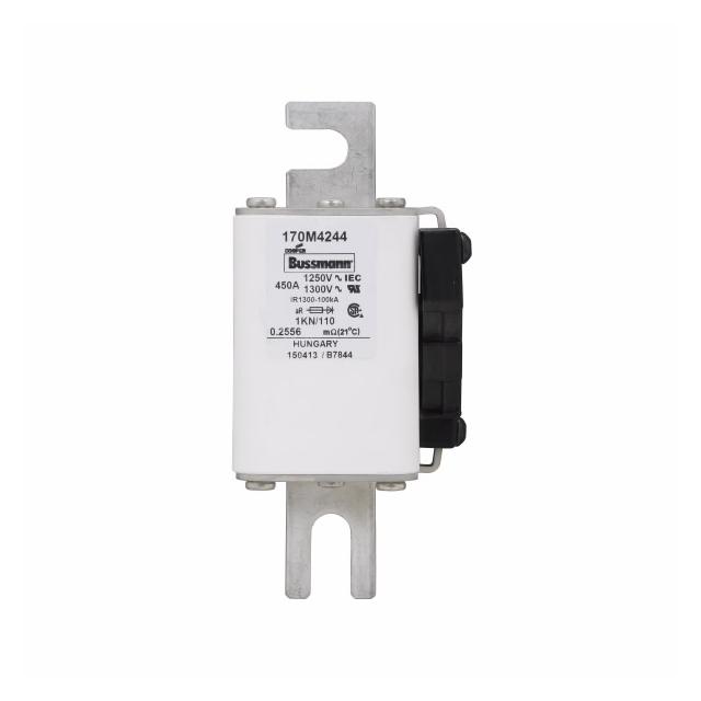 FUSE 450A 1250V 1KN/110 AR CU Wkładka szybka 450A AC 1250V rozmiar 1 53x69x138 mm aR DIN I 170M4244