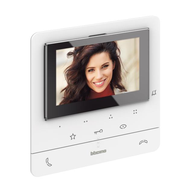 Wideodomofon Głośnomówiący 5 Classe 100 V16E Bticino 344672 LEGRAND