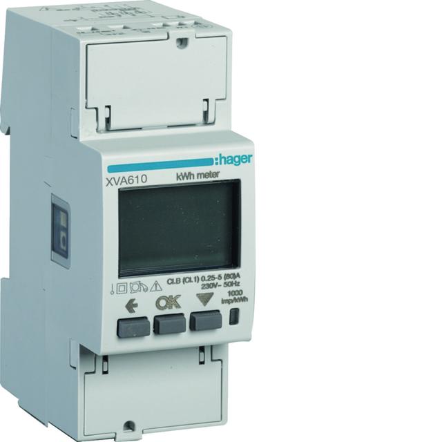 EVCS Miernik Modbus 80A do DLM 1f dla stacji ładowania z kartą XVA245 XVA610 HAGER