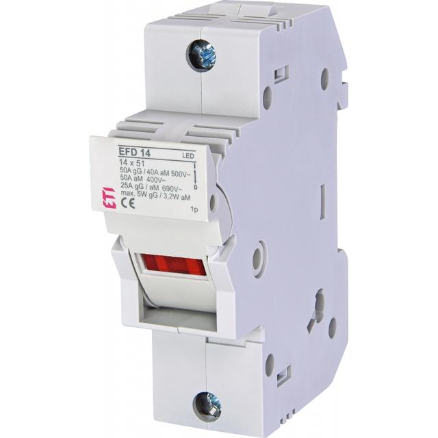 Rozłącznik bezpiecznikowy EFD 14 1P LED 002560011 ETI