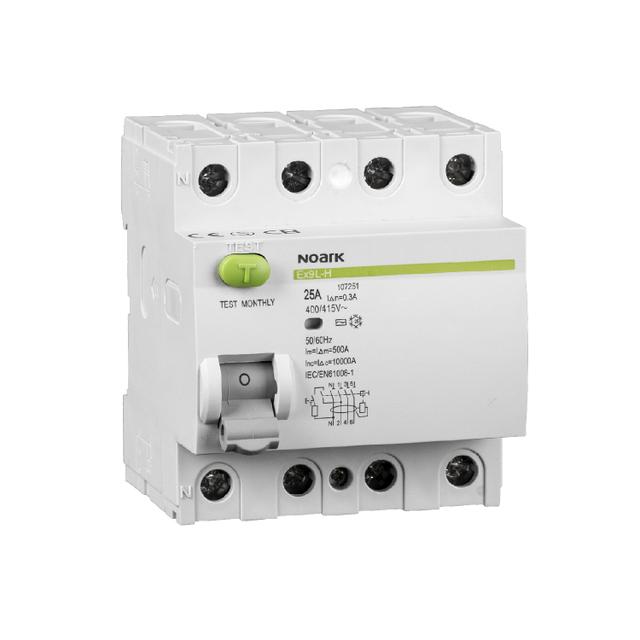 Ex9L-H Wyłącznik różnicowoprądowy 10kA 4P 16A 30mA typ G+AC