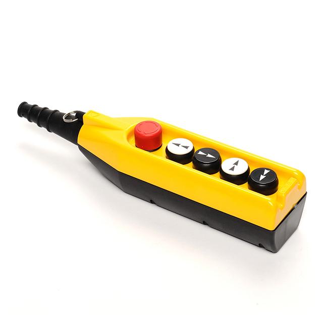 Kaseta sterownicza, 5 przycisków, w tym przycisk awaryjnego stopu 30 mm, dwie prędkości