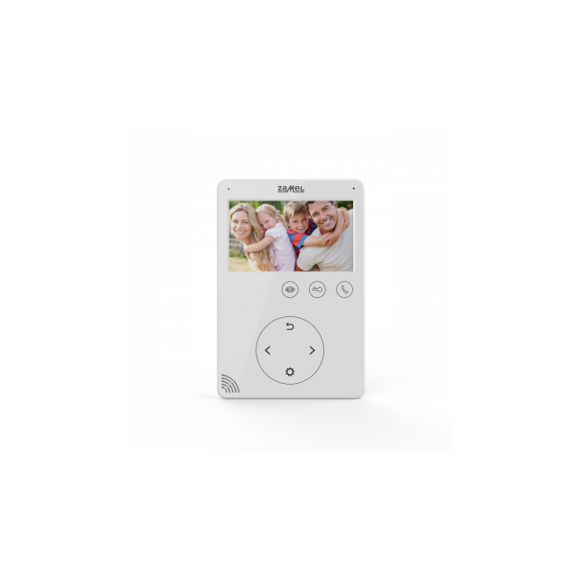 4,3" WIDEOMONITOR Z DOTYKOWYMI PRZYCISKAMI BIAŁY TYP: VP-816W