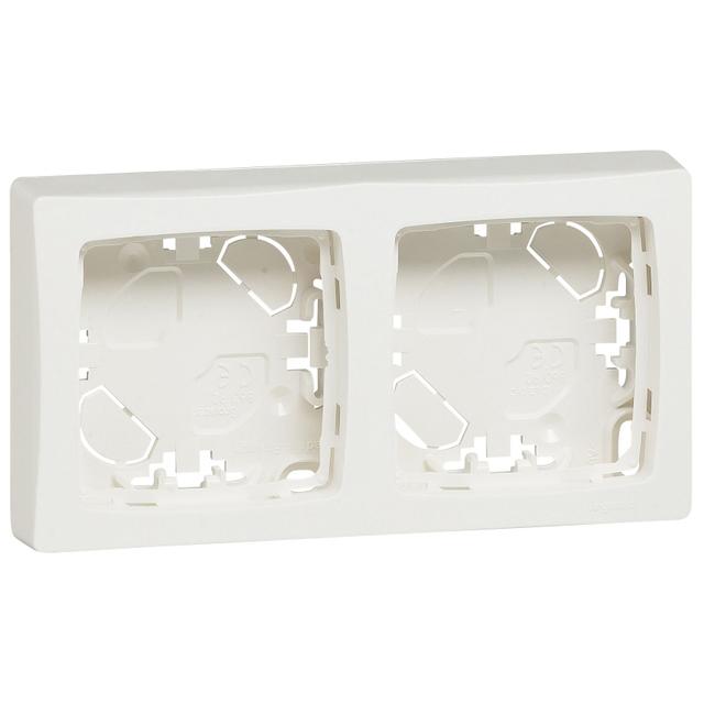 OTEO PUSZKA NATYNKOWA PODWÓJNA BIAŁA, Legrand