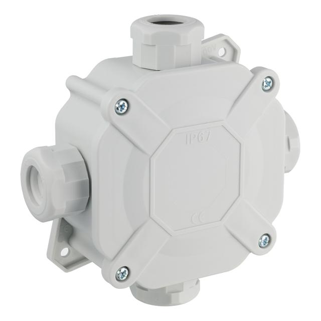 PNHS Puszka Hermetyczna n/t IP67 4mm2 400V szara 63.404 OPATÓWEK