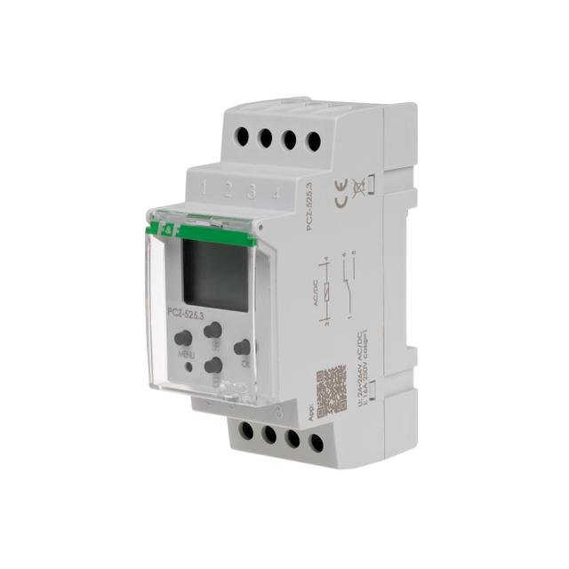 zegar sterujący programowalny, astronomiczny z programowalną przerwą nocną, 1-kanałowy