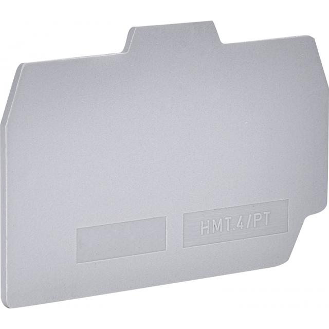 Płytka skrajna 4 mm2 do ESP-HMM.4, ESP-HTE.4 (szara) ESP-HMT.4/PT 003903138 ETI