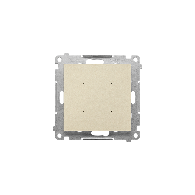 Simon 55 SWITCH – Sterownik przyciskowy oświetleniowy pojedynczy sterowany smartfonem Szampański mat