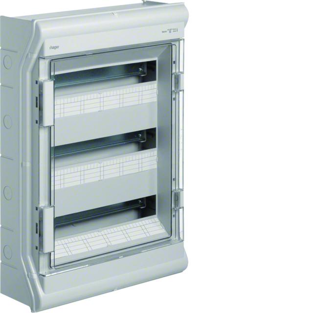 Rozdzielnica modułowa 3x18 natynkowa IP65 Vector VE318L HAGER