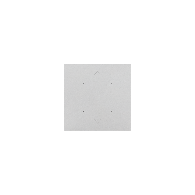 Simon 55 Klawisz pojedynczy z piktogramem rolety pojedynczej do produktów elektronicznych Aluminium mat TKE11/143 KONTAKT