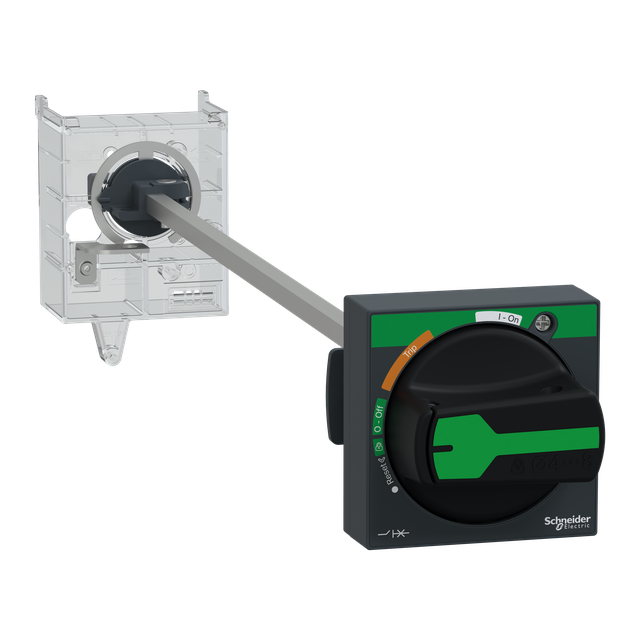 Napęd drzwiowy do wyłącznika silnikowego GV3 czarny IP54