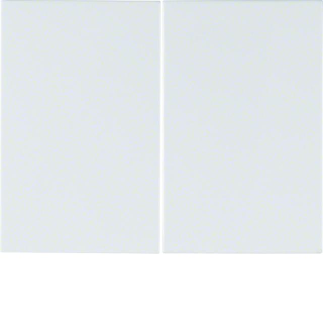 BERKER K.1 Klawisze do łącznika 2-klawiszowego biały 14357009 HAGER