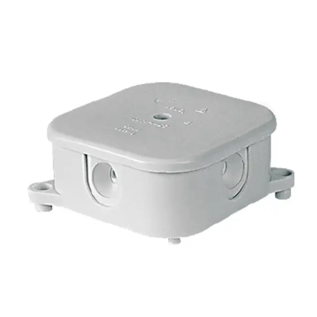 PO75 Puszka natynkowa z wkładem IP 44 ( 85x85x40mm) biały  SIMET