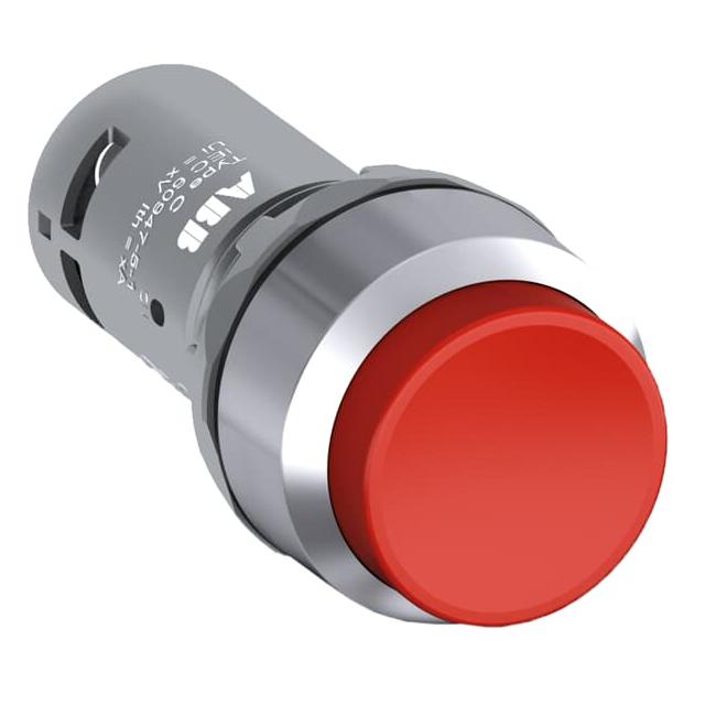 Przycisk wypukły monostabilny 2NO czerwony CP3-30R-20