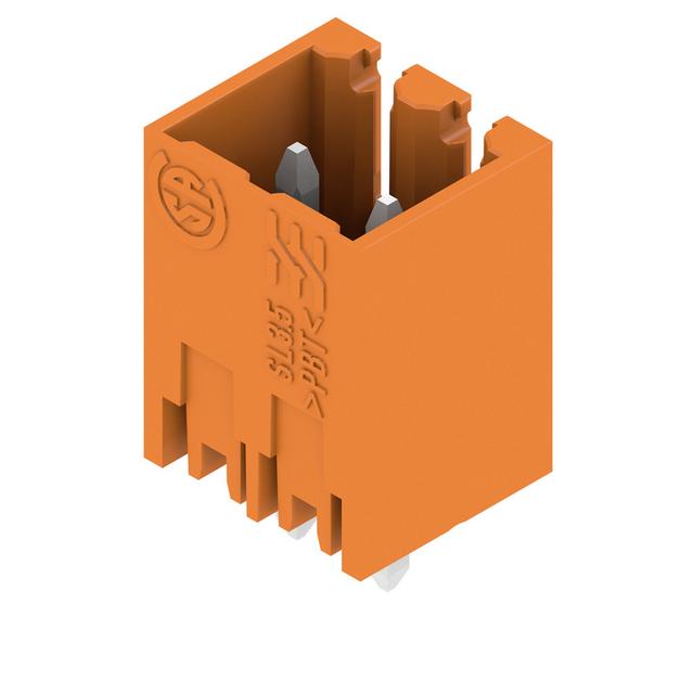 SL 3.50/02/180G 3.2SN OR BX Wtyki PCB (złącza płyty), 3.50 mm, Liczba biegunów: 2, kąt odejścia: 180° /100szt./ 1604470000 WEIDMÜLLER