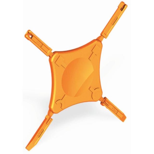 picoMAX podstawka z bolcami kod. pomarańczowa, raster 5mm i 7,5mm