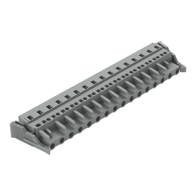 MCS-MIDI Classic gniazdo 16-bieg. szare raster 7,5 mm /10szt./ WAGO