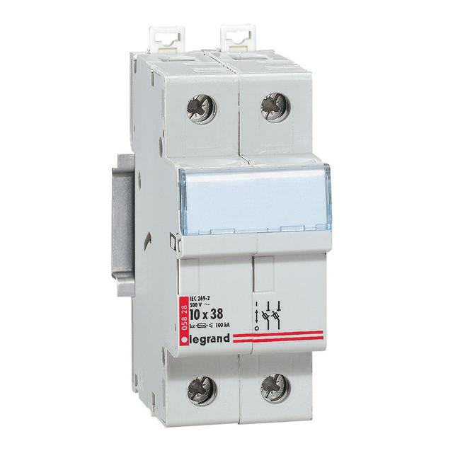 Rozłącznik Bezpiecznikowy Cylindryczny 2P 10x38Mm Rb328 005828 LEGRAND