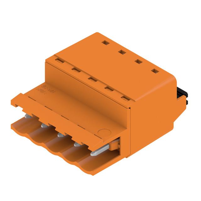 SLF 5.08/05/180 SN OR BX Wtyk PCB (złącze wiązki), 5.08 mm, Liczba biegunów: 5, PUSH IN, złącze sprężynowe /72szt./ 1335360000 WEIDMÜLLER
