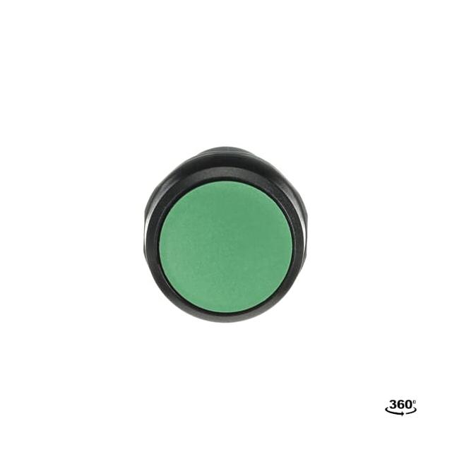 Przycisk mon. Wkl. 1NO1NC zielony CP1-10G-11