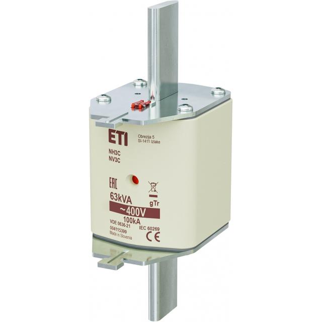 WT-3C gTr 63kVA 400V - Wkładka topikowa przemysłowa-transformatorowa