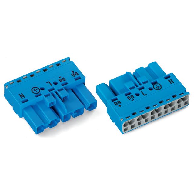 WINSTA wtyk 5-torowy niebieski