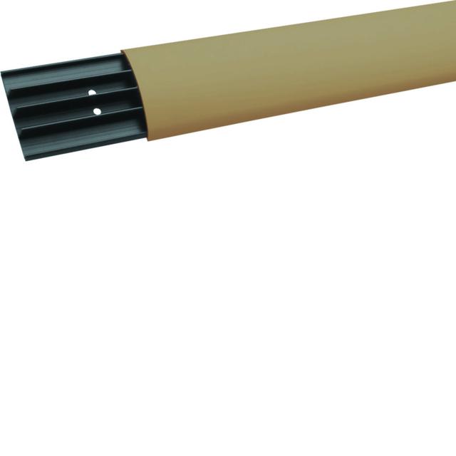 tehalit.AK Kanał podłogowy PVC z pokrywą 18x75 beżowy SL1807501019 HAGER