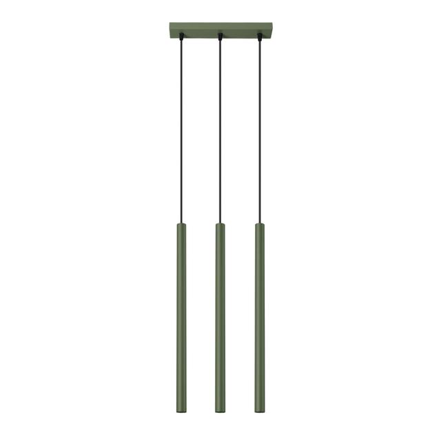 Sollux Lampa wisząca PASTELO 3 zielona oliwka SL.1520