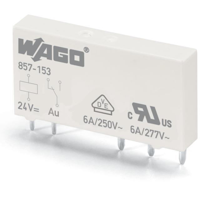 Przekaźnik 24V DC 1p Au /20szt./ 857-153 WAGO