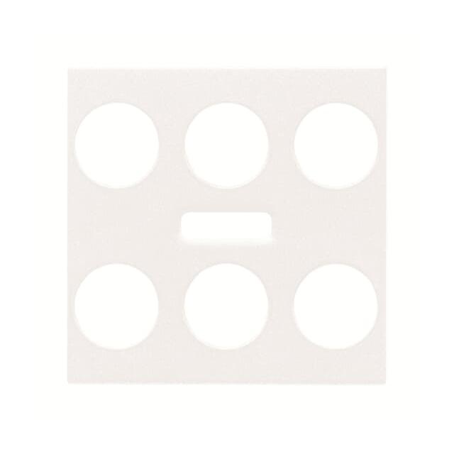 POKRYWA PRZYCISKU 3/6 + CZUJNIK IR KNX -KNX-BIAŁY