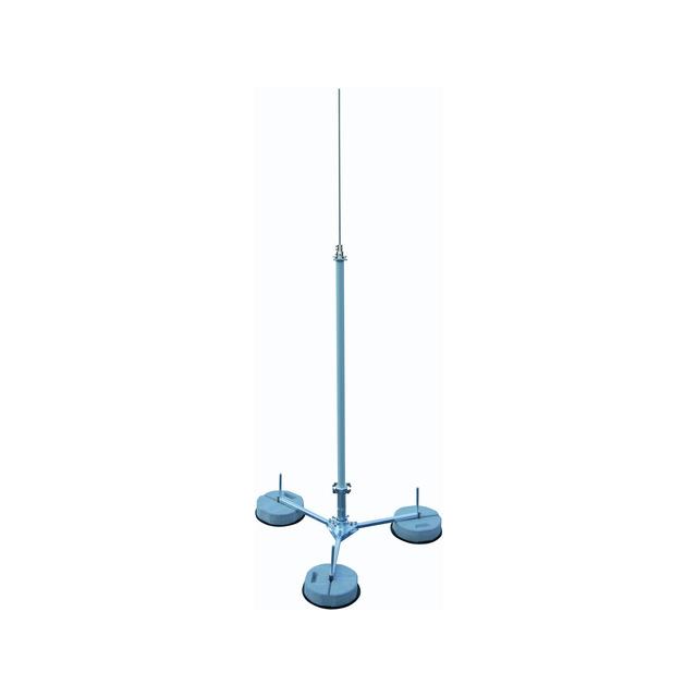 Iglica odgromowa 50 na rurze izolacyjnej ze statywem, zestaw do HVI light, wys. 2900 mm