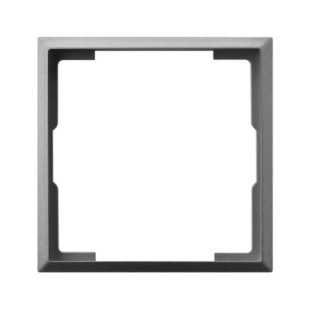 ARIA Ramka ozdobna do gniazd: wtyczkowych pojedynczych, teleinformatycznych i ściemniaczy - kolor sz