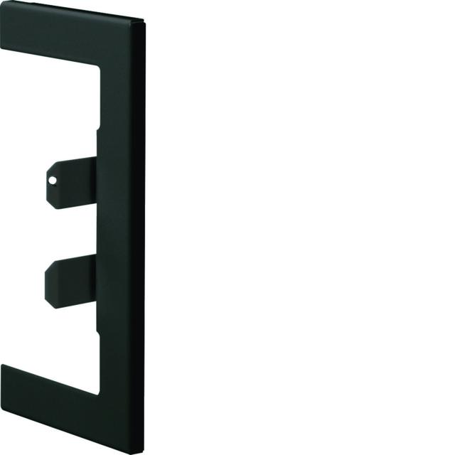 tehalit.BRN65/ BR65 Maskownica na przebicie w ścianie 65x130, czarny BR65130W9011 HAGER