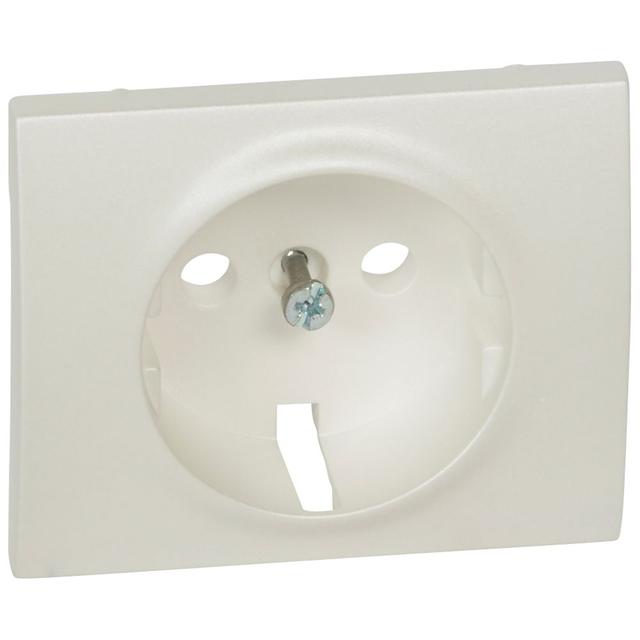 SISTENA LIFE PLAKIETKA PEARL GNIAZDA 2P+Z SCHUKO, Legrand