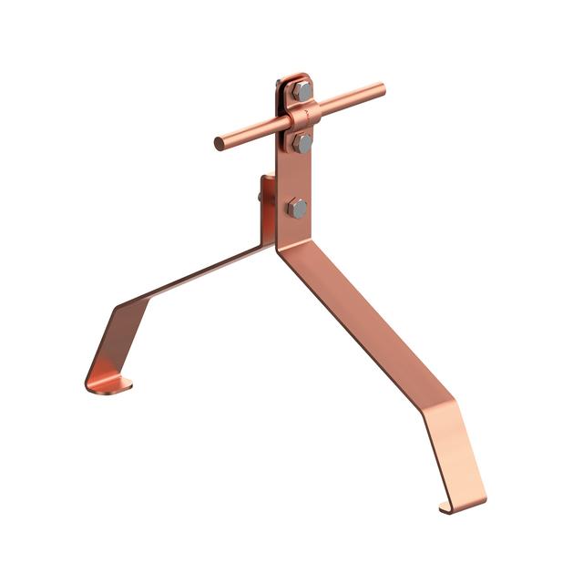 Uchwyt gąsiorowy "WZÓR 21" Z-śruba H=10 cm /CU/