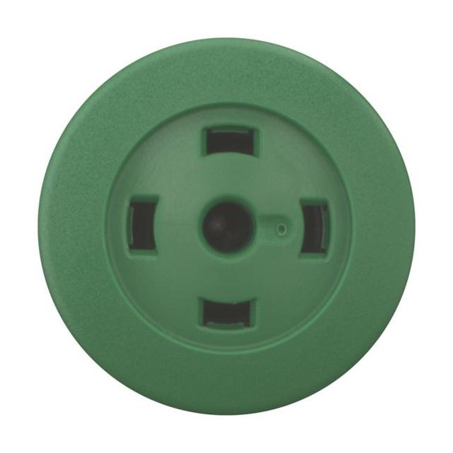 M22S-DP-G-X Przycisk grzybkowy zielony z samopowrotem bez opisu 216736 EATON