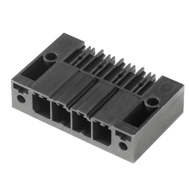 SV 7.62HP/04/90F 3.5SN BK BX Wtyki PCB (złącza płyty), 7.62 mm, Liczba biegunów: 4, kąt odejścia: 90° /36szt./ 1930400000 WEIDMÜLLER