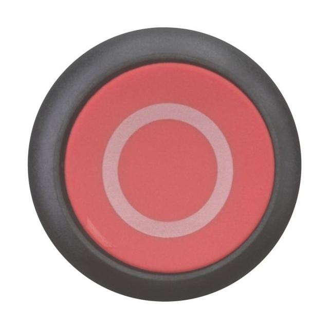 M22S-D-R-X0 Napęd przycisku czerwony /O/ z samopowrotem płaski 216606 EATON