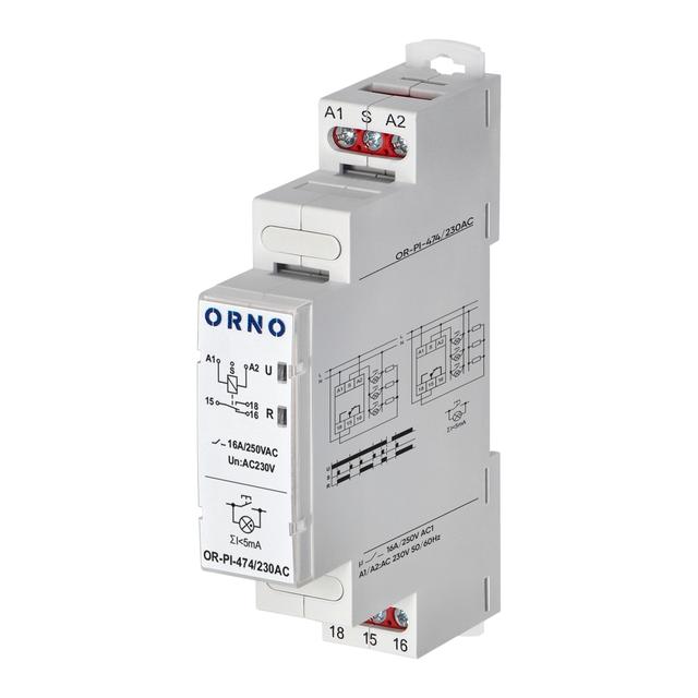 Przekaźnik instalacyjny bistabilny Economic, 16A, 230 VAC