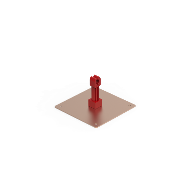 CU UCHWYT DACHOWY Z PŁYTKĄ MAX/P 16.1/P CU