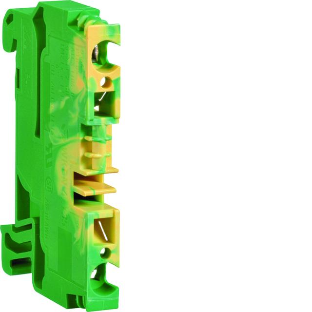 Samozacisk szeregowy PE 4mm2 2-krotny KYA04E2 HAGER