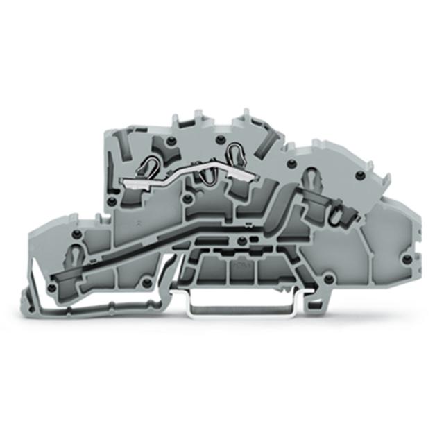 TOPJOBS złączka piętrowa 2,5 mm2 L szara