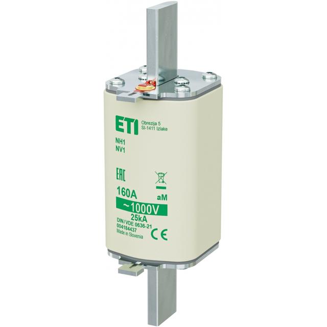 Wkładka topikowa NH silnikowa NH1 85 aM 160A 1000V 004184437 ETI