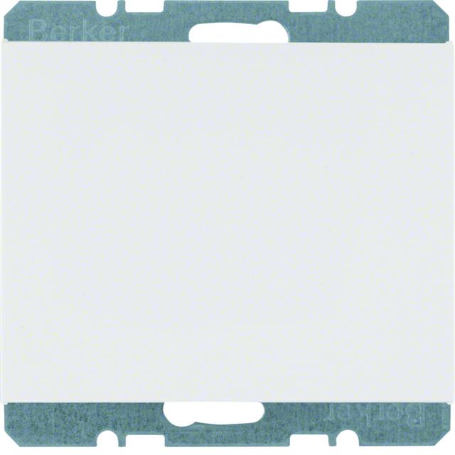 BERKER K.1 Zaślepka z elementem centralnym biały 6710457009 HAGER