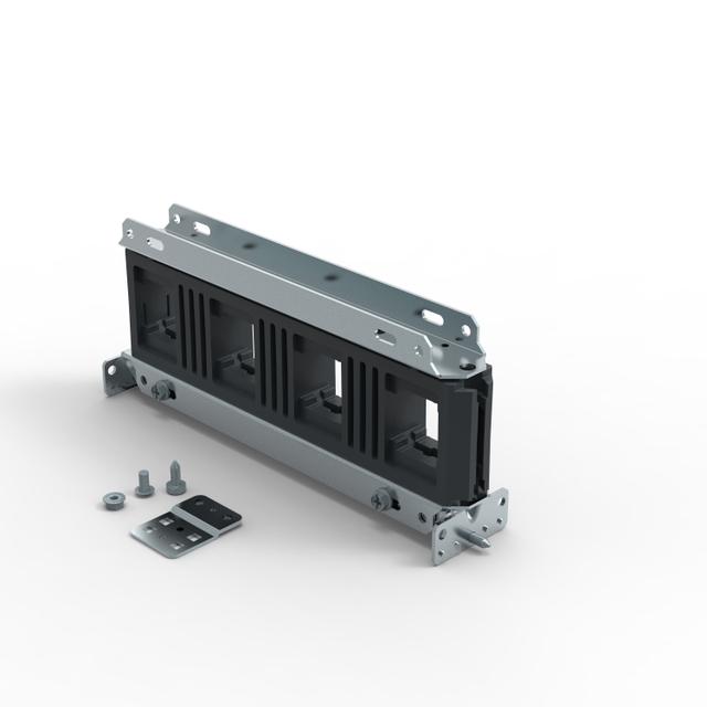 XL3S WSPORNIK IZOLACYJNY SZYN CU/AL SZ.400MM W UŁOŻENIU PŁASKIM, ROZSTAW 75MM, Legrand