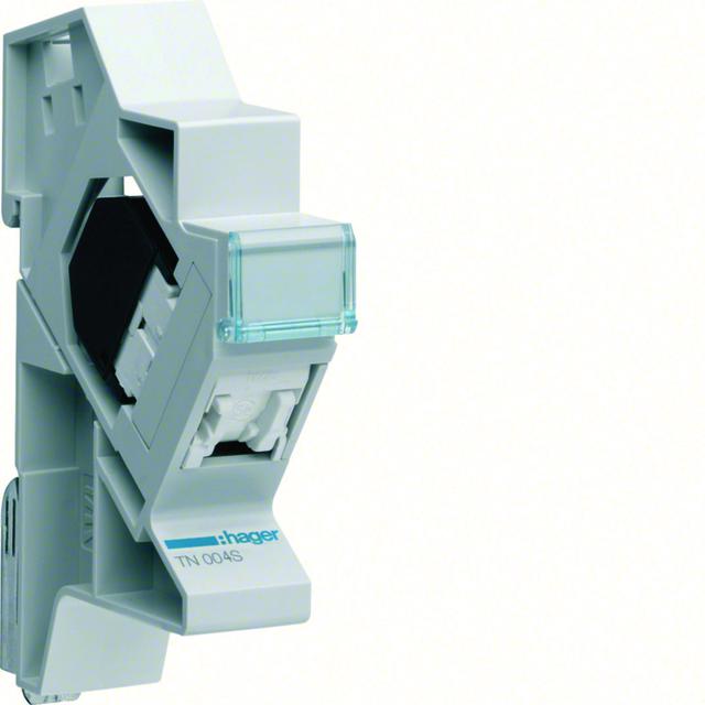 Patch moduł kat.5e UTP 1xRJ45 do TS35 TN004S HAGER