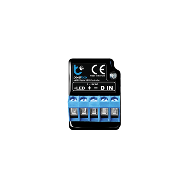 SIMON GO WMDC-007NxB-XX pixelBox - Ściemniacz do taśm programowalnych LED typu WS2812/WS2811, dopusz