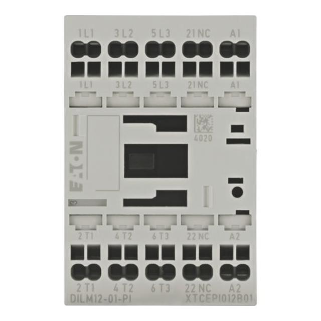 DILM12-01(110V50HZ,120V60HZ)-PI Stycznik mocy DILM 5,5kW sterowanie 110VAC 1R 199245 EATON